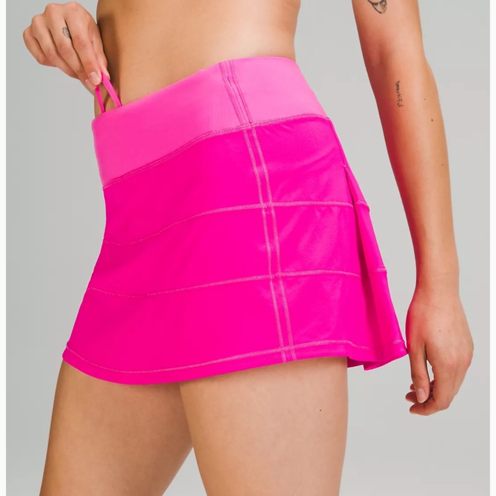 Lululemon Pace Rival Skirt Regular * Pow Pink